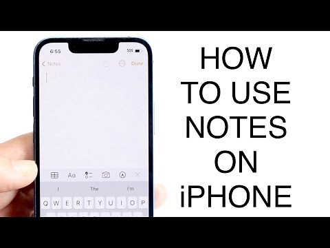 How To Use iPhone Notes! (Complete Beginners Guide)