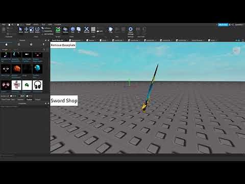 How To Make A Sword Shop In Roblox Studio Part 3