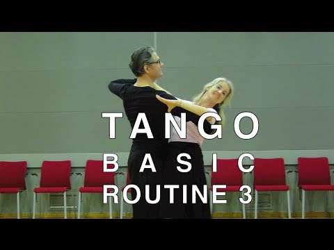 How to Dance Tango - Basic Routine 3