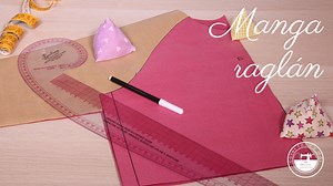 Cómo trazar la manga ranglán para blusas, vestidos, abrigos, sudaderas...