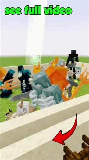“Minecraft Mutant Mobs Battle 🔥 #minecraft #mutant #battle