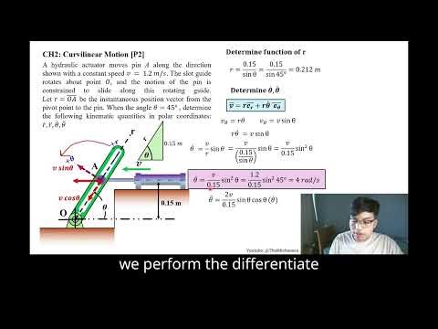 Curvilinear Motion Explained | Engineering Dynamics CH2 - P2