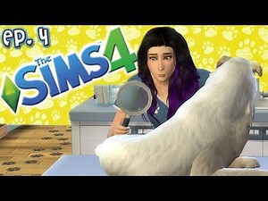 Vet Lauren Has No Idea How to Vet - The Sims 4: Raising YouTubers PETS - Ep 4 (Cats & Dogs)