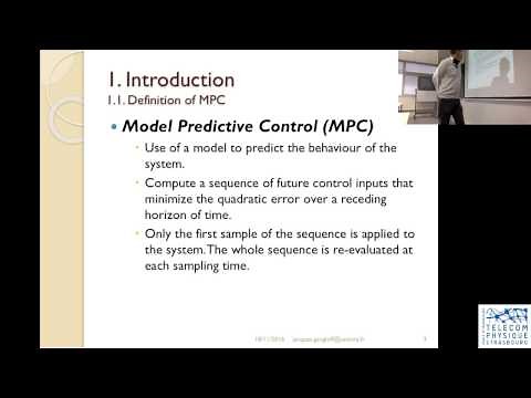 Cours de Commande Prédictive