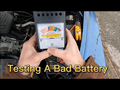Testing A Battery With Cen-tech Load Tester