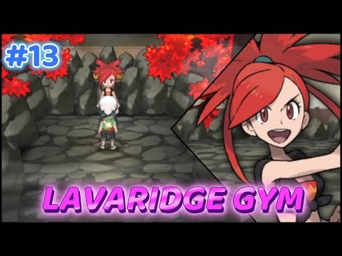 Pokemon Omega Ruby Part 13 | Defeat Flannery Lavaridge Gym