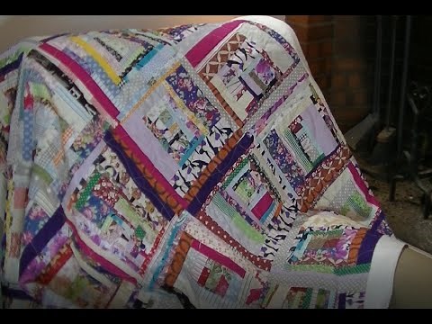 Couture facile - Patchwork débutant - Carrés de chutes des tissus