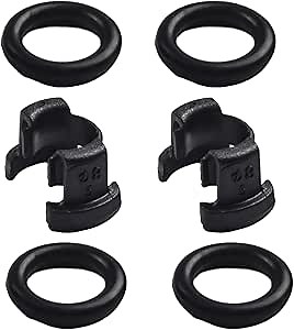 2 Sets A/C Condenser Hardwire Lock Clip Replacement 88718-1E150 For 2018-2022 Toyota Highlander Camry Corolla RAV4