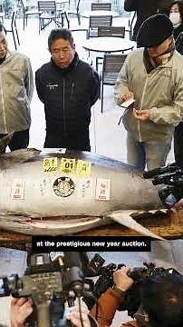 Massive bluefin tuna auctioned for $1.3M