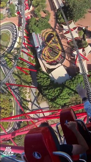 Red Force - POV- Ferrari Land - Intamin - LSM Launch Coaster