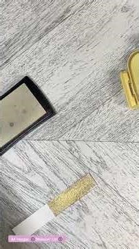 No Foil Paper? No Problem! Create your own with heat embossing powder!