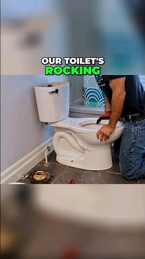 How to Fix a Wobbly Toilet Using Rubber Shims - Step-by-Step Guide! 🛠️🚽