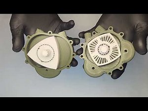 3D printed rotary engines