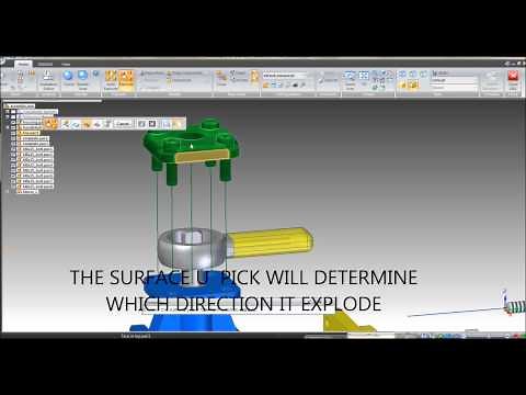 Tutorial For Exploded View : SOLID EDGE ST6