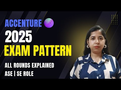 Accenture Exam Pattern 2025 | ASE, Software Engineer Role | All Rounds Explained