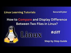 How to Compare and Display Difference Between Two Files in Linux (Using diff Command)