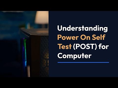 what is POST (Power On Self-Test)