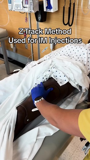 Z-Track Method for IM Injections