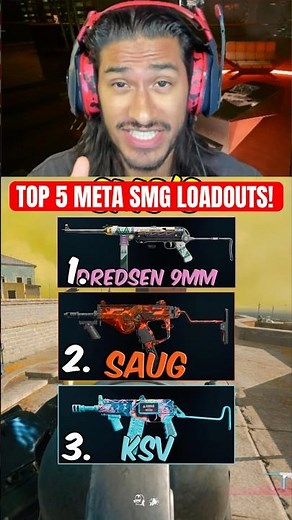 Top 5 META SMG LOADOUTS In Warzone Season 6!
