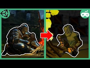 Hice DARK SOULS pero LOW-POLY... ¡y es INFINITO!