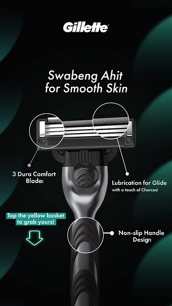 Gillette Mach 3 Charcoal Razor - Unmatched Shaving Experience