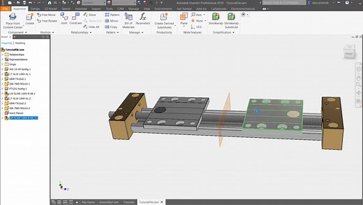 Quick Tip - Symmetry Constraint - Inventor Official Blog