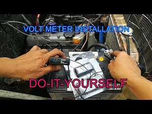 VOLTMETER INSTALLATION