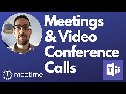 How To Use Microsoft Teams For Meetings And Video Conference Calls - Microsoft Teams Tutorial 2019