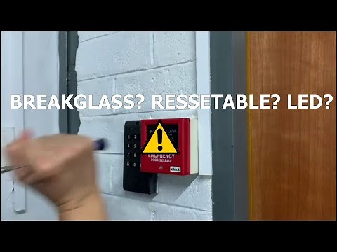 Elock Manual Call Point (MCP) | Emergency Door Release | Break Glass | Resetable