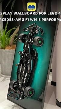 ICUANUTY Lego Display Wall Frame installation