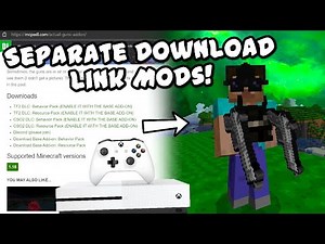 NEW How To Get Mods With Separate Download Links On Minecraft Xbox! Working in December 2022!