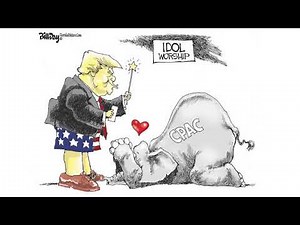 7 scathingly funny cartoons about Trump's CPAC appearance