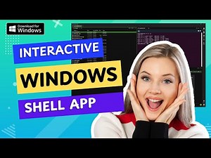 Interactive Shell Windows App - Run Linux commands, codes and more in Windows @InteractiveShell
