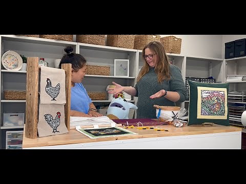 Fall Design Review with Embroidery Library