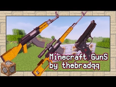 【Minecraft】Shoot realistic guns! 【Datapack】