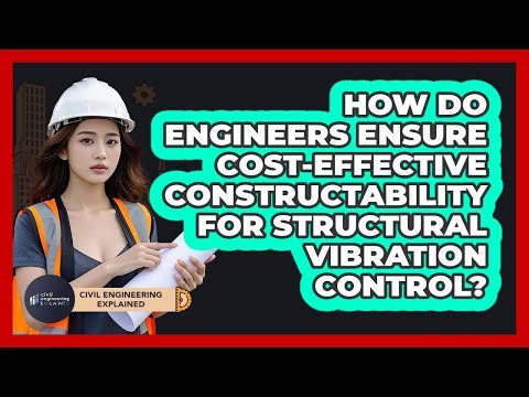 How Do Engineers Ensure Cost-effective Constructability For Structural Vibration Control?