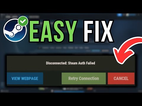 How To Fix Steam Auth Failed (2025)