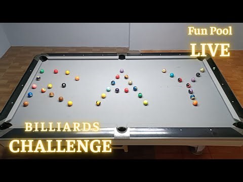 RAY Pool Challenge With 37 Balls | Live
