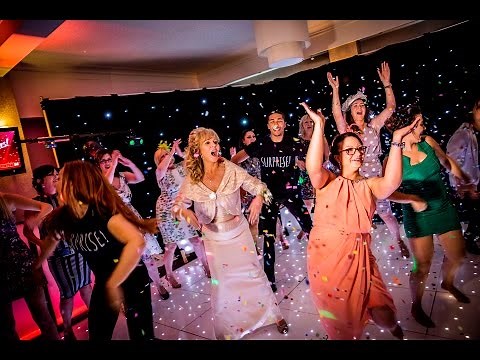 Amazing Can't Stop The Feeling Wedding Flash Mob!