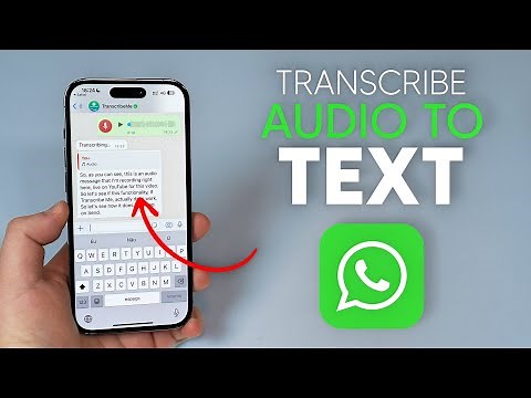 How To Transcribe Audio Messages into Text on WhatsApp (in 30 Languages)