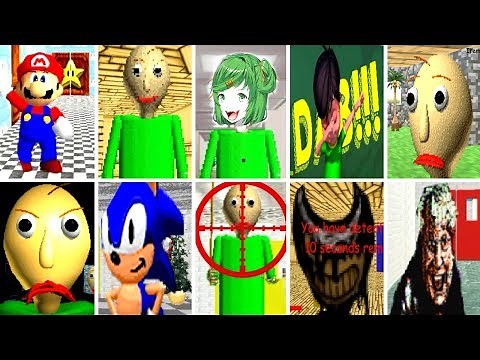 10 Baldi's Basics in Education and Learning Mods