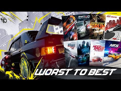 Ranking EVERY Modern Need For Speed WORST TO BEST (Top 9 Games)