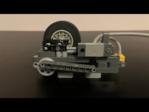 How To Build a LEGO Pneumatic Engine (One Cylinder)