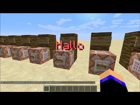 Hoe maak/gebruik je een command block in Minecraft (basics)