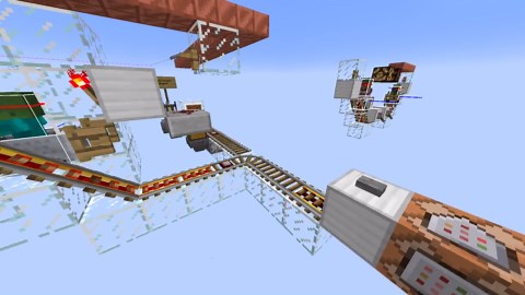 Villager to Zombie Villager converter using Hitboxes. Cheap and Reliable.