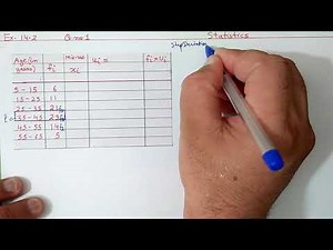 Ex.14.2 (Q.1) Chapter:14 Statistics | Ncert Maths Class 10 | Cbse.