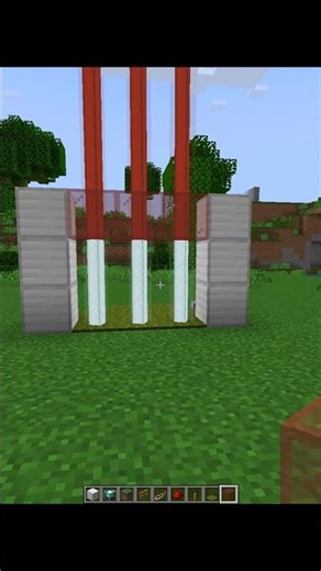 Minecraft But I Made a Laser Door That Actually Works 😱