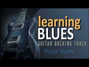 Blues Improvisation Guitar Backing Track in A7