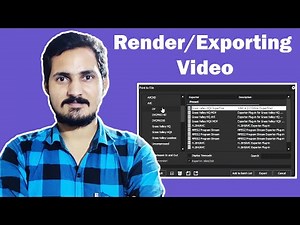 Render / Exporting Video. How to Render / Export Video. Hindi Mai. Edius