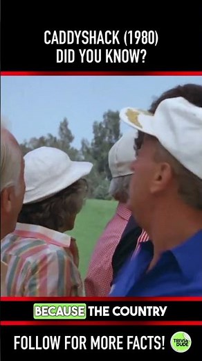 Did you know THIS about CADDYSHACK (1980)? Fact 4